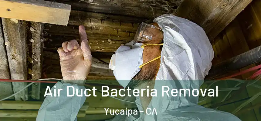 Air Duct Bacteria Removal Yucaipa - CA