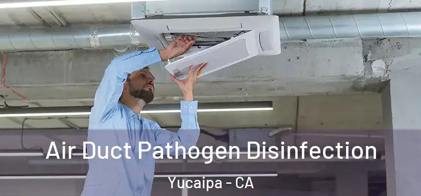  Air Duct Pathogen Disinfection Yucaipa - CA